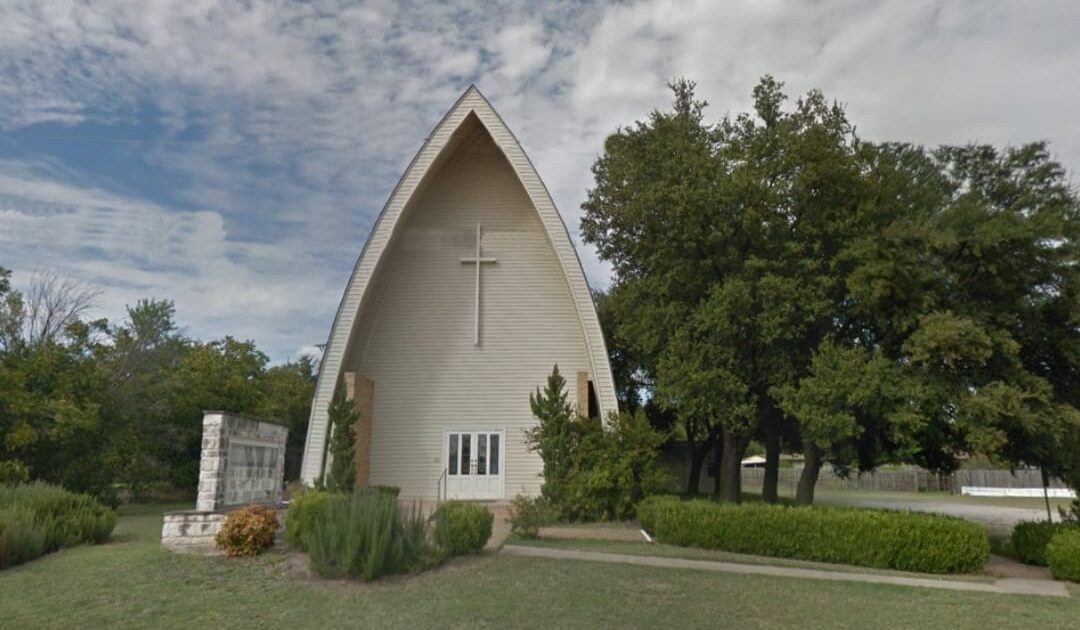 Members of the Liberty Baptist Church of Frisco congregation gathered together